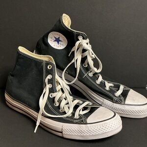 Converse Black and White High-Tops